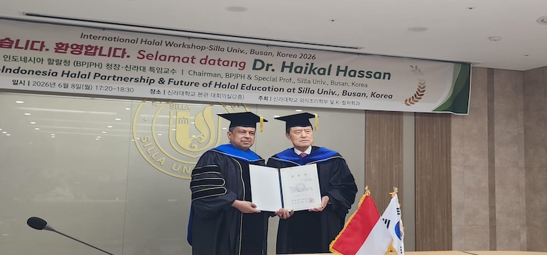 Halal Indonesia Mendapat Pengakuan Dunia Lewat Penghormatan untuk Haikal Hasan
