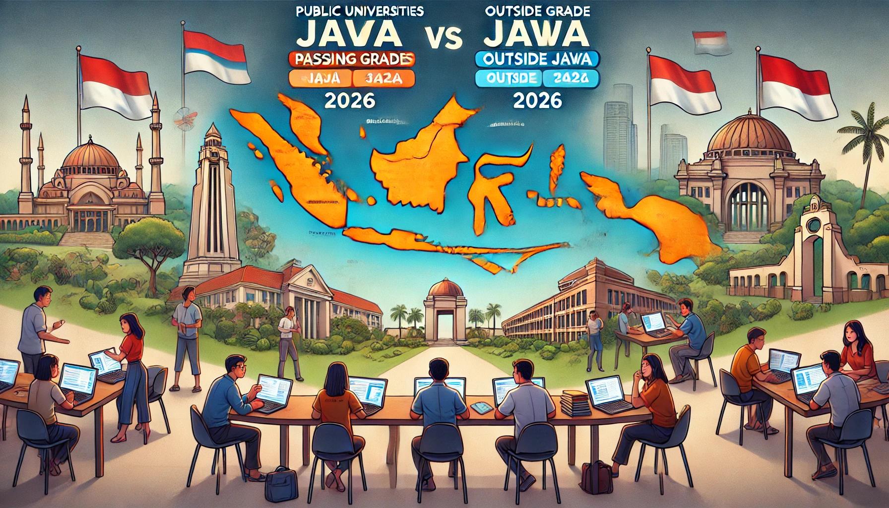 Passing Grade Universitas Negeri 2026: Perbandingan PTN Jawa vs Luar ...